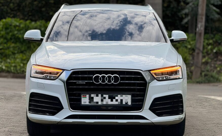 2017 Audi Q3 2.0T Quattro Drive System