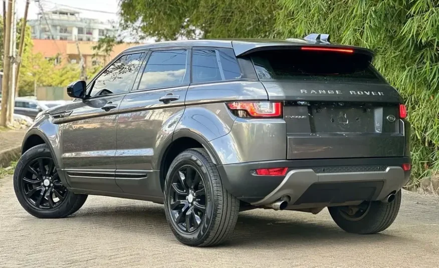 2017 Range Rover Evoque Moonroof