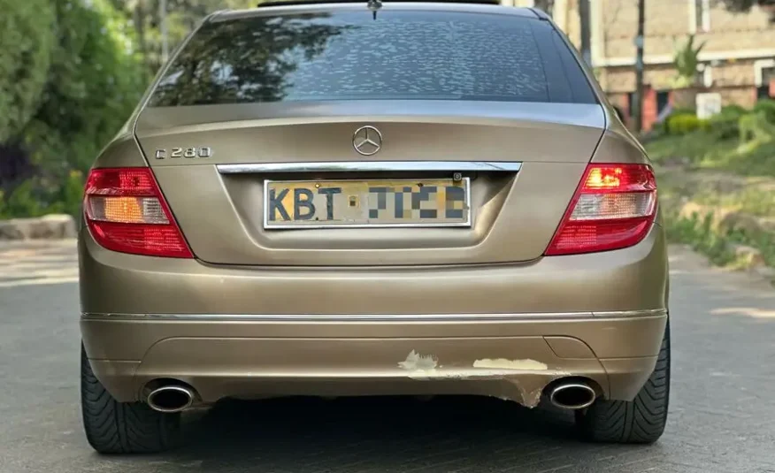 2007 Mercedes Benz C280 Sunroof